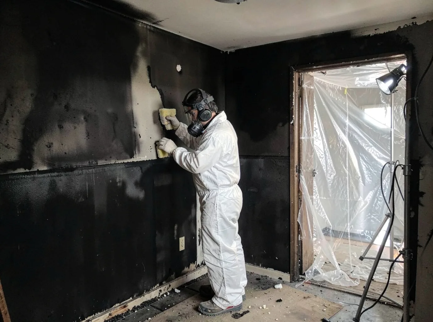 Fire Damage Restoration company in Silverwood, MI